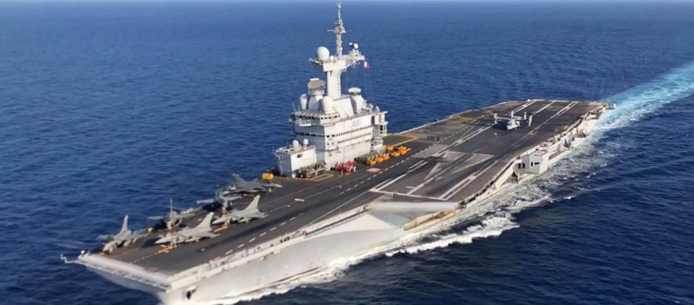 O Covid-19 'χτυπάει' και το αεροπλανοφόρο του γαλλικού Ναυτικού